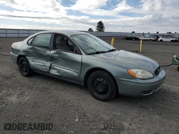 2006 Ford Taurus SE z VIN 1FAFP53U76A109890, wystawiony jako Copart lot #57135575 z przebiegiem 160 750 mil mil oraz Szkoda całkowita • Salvage title. Historia ofert i sprzedaży dostępna na DreamBid. Obrazek 4.