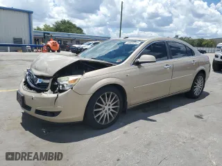 2007 Saturn Aura XR with VIN 1G8ZV57787F191063, listed as a Copart auction lot 55854943 with 154,408 mi miles and Salvage Title. Bid and sale history available at carsss.com. Image 1.