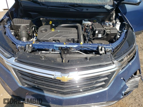 2024 Chevrolet Equinox LT with VIN 3GNAXUEG8RL364851, listed as a Copart auction lot 71069054 with Not Provided miles and Salvage Title. Bid and sale history available at DreamBid. Image 12.