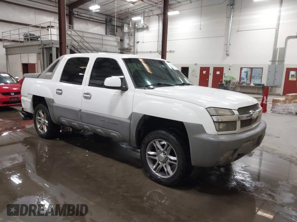 2002 Chevrolet Avalanche z VIN 3GNEC13T92G131605, wystawiony jako IAAI lot #41481400 z przebiegiem Nie podano mil oraz . Historia ofert i sprzedaży dostępna na DreamBid. Obrazek 1.