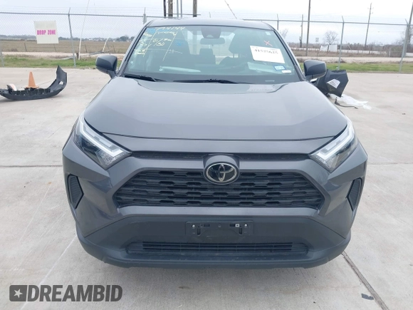 2023 Toyota RAV4 LE with VIN 2T3F1RFV3PW358939, listed as a IAAI auction lot 41575625 with 54,960 mi miles. Bid and sale history available at carsss.com. Image 12.