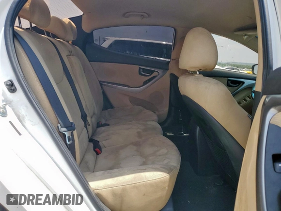2013 Hyundai Elantra GLS z VIN 5NPDH4AE0DH219383, wystawiony jako Copart lot #58243915 z przebiegiem 166 343 mil mil oraz Tytuł czysty. Historia ofert i sprzedaży dostępna na DreamBid. Obrazek 10.