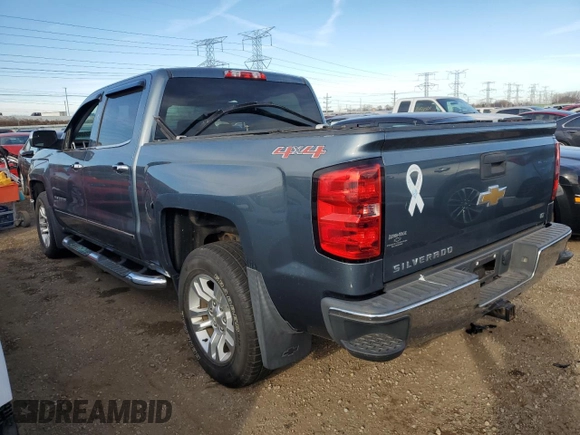 2014 Chevrolet Silverado 1500 LT with VIN 3GCUKREC7EG322253, listed as a Copart auction lot 83866084 with Not Provided miles and Salvage Title. Bid and sale history available at DreamBid. Image 2.