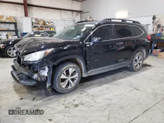 2019 Subaru Ascent Premium with VIN 4S4WMACD1K3446576, listed as a Copart auction lot 88327085 with 96,981 mi miles and Salvage title. Bid and sale history available at DreamBid. Image 1.