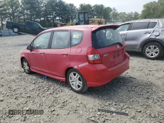 2007 Honda Fit Sport z VIN JHMGD37677S068288, wystawiony jako Copart lot #55105865 z przebiegiem Nie podano mil oraz Czysty tytuł • Clean title. Historia ofert i sprzedaży dostępna na DreamBid. Obrazek 2.
