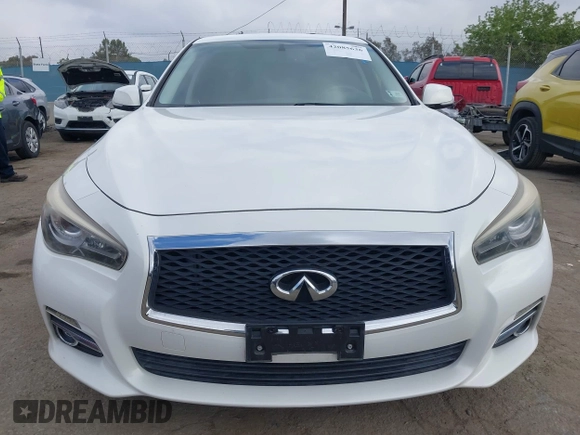 2014 Infiniti Q50 Premium z VIN JN1BV7APXEM670656, wystawiony jako IAAI lot #42085636 z przebiegiem 88 147 mil mil oraz . Historia ofert i sprzedaży dostępna na DreamBid. Obrazek 6.