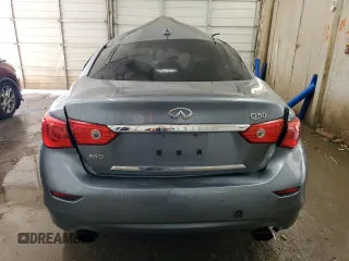 2017 Infiniti Q50 Premium with VIN JN1EV7AR3HM832971, listed as a Copart auction lot 52859155 with 160,070 mi miles and Salvage Title. Bid and sale history available at DreamBid. Image 6.