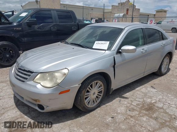 2008 Chrysler Sebring Touring с VIN 1C3LC56K78N191929, выставлен на аукционе IAAI как лот 42620297 с пробегом 218 853 миль миль и . История ставок и продаж доступна на DreamBid. Изображение 2.