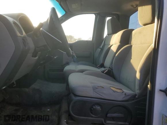 2007 Ford F-150 XL with VIN 1FTRF12W27NA28473, listed as a Copart auction lot 87459744 with Not Provided miles and Salvage Title. Bid and sale history available at carsss.com. Image 7.
