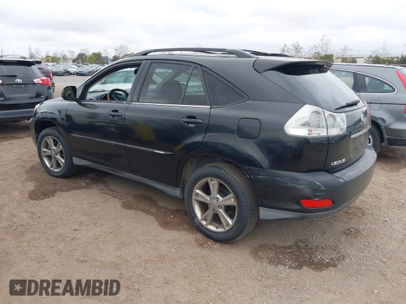 2007 Lexus RX 400h with VIN JTJGW31U972003233, listed as a IAAI auction lot 41732449 with 149,523 mi miles and . Bid and sale history available at DreamBid. Image 3.