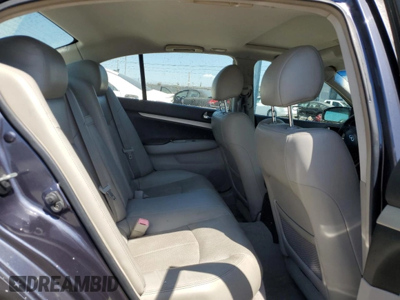 2007 Infiniti G35 Sport with VIN JNKBV61E87M700339, listed as a Copart auction lot 70239704 with Not Provided miles and Salvage Title. Bid and sale history available at DreamBid. Image 10.