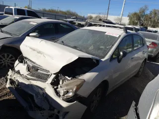 2015 Subaru Impreza 2.0i z VIN JF1GPAA64F8328637, wystawiony jako Copart lot #86025274 z przebiegiem 96 150 mil mil oraz Szkoda całkowita • Salvage title. Historia ofert i sprzedaży dostępna na DreamBid. Obrazek 1.