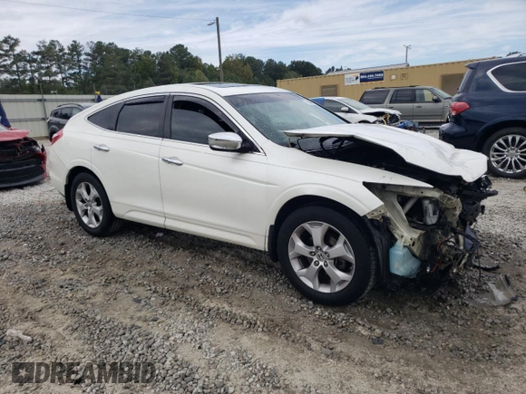 2010 Honda Accord Crosstour EX-L with VIN 5J6TF2H51AL000428, listed as a Copart auction lot 71088604 with 145,123 mi miles and Salvage Title. Bid and sale history available at carsss.com. Image 4.