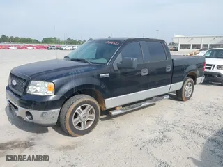 2006 Ford F-150 XLT with VIN 1FTPW12V06FB34895, listed as a IAAI auction lot 42104522 with 149,935 mi miles. Bid and sale history available at carsss.com. Image 2.