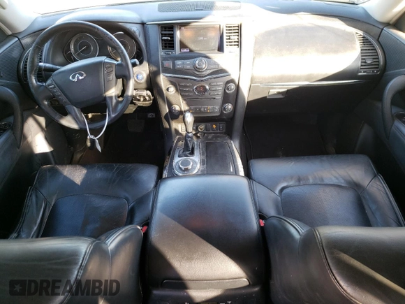 2011 Infiniti QX56 8-passenger z VIN JN8AZ2NC0B9301816, wystawiony jako Copart lot #47070355 z przebiegiem Nie podano mil oraz Szkoda całkowita • Salvage title. Historia ofert i sprzedaży dostępna na DreamBid. Obrazek 8.