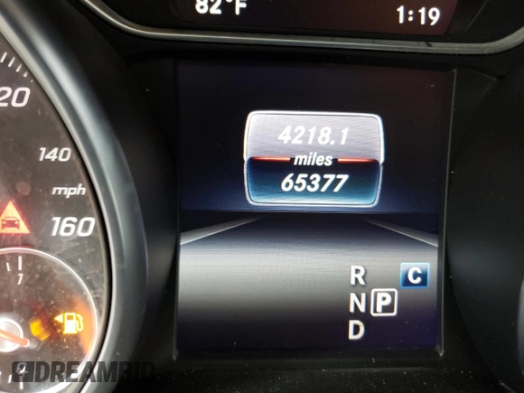 2017 Mercedes-Benz CLA with VIN WDDSJ4GB2HN476923, listed as a Copart auction lot 66721702 with 65,377 mi miles. Bid and sale history available at carsss.com. Image 8.