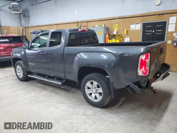 2016 GMC Canyon 4WD SLE with VIN 1GTH6CE36G1160409, listed as a Copart auction lot 80590674 with 58,114 mi miles and Clean Title. Bid and sale history available at carsss.com. Image 2.