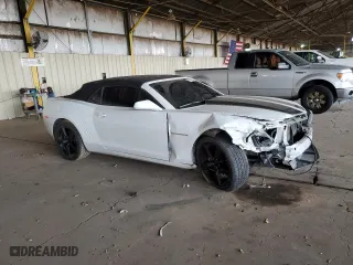 2012 Chevrolet Camaro 2LT with VIN 2G1FC3D33C9108381, listed as a Copart auction lot 51167505 with 135,692 mi miles and Salvage Title. Bid and sale history available at carsss.com. Image 4.