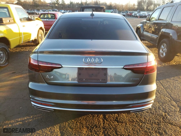 2021 Audi A4 Sedan S line Premium with VIN WAUDAAF48MA037244, listed as a Copart auction lot 80932774 with 49,923 mi miles and Salvage Title. Bid and sale history available at carsss.com. Image 6.
