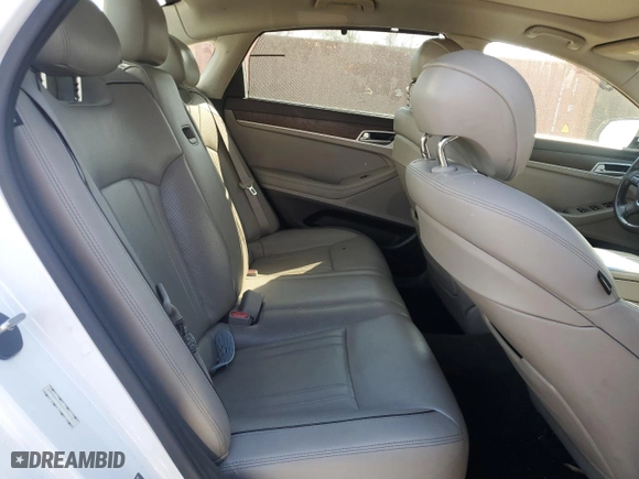 2017 Genesis G80 3.8L with VIN KMHGN4JE0HU177570, listed as a Copart auction lot 53614145 with 186,184 mi miles and Clean Title. Bid and sale history available at carsss.com. Image 10.