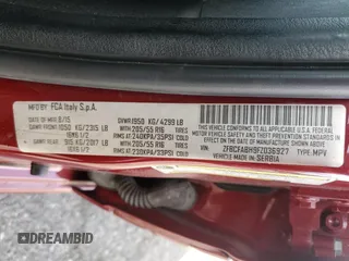 2015 FIAT 500L Easy с VIN ZFBCFABH9FZ036927, выставлен на аукционе Copart как лот 83903094 с пробегом 63 380 миль миль и Списание • Salvage title. История ставок и продаж доступна на DreamBid. Изображение 13.