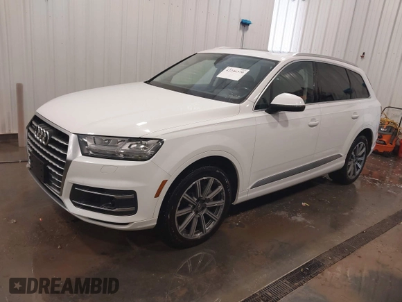 2018 Audi Q7 Prestige with VIN WA1VAAF76JD039452, listed as a IAAI auction lot 42246370 with 135,357 mi miles and . Bid and sale history available at DreamBid. Image 2.
