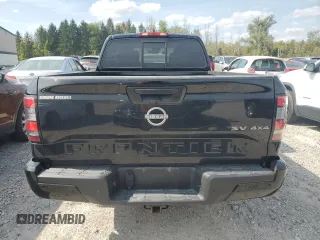 2022 Nissan Frontier SV with VIN 1N6ED1FK4NN648926, listed as a Copart auction lot 71633154 with 36,013 mi miles and Salvage Title. Bid and sale history available at carsss.com. Image 6.