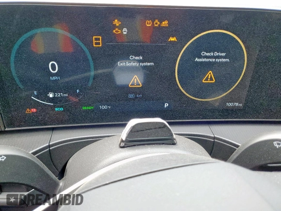 2025 Hyundai Santa Fe Calligraphy with VIN 5NMP5DG17SH035403, listed as a Copart auction lot 61793055 with 10,078 mi miles and Salvage title. Bid and sale history available at DreamBid. Image 9.