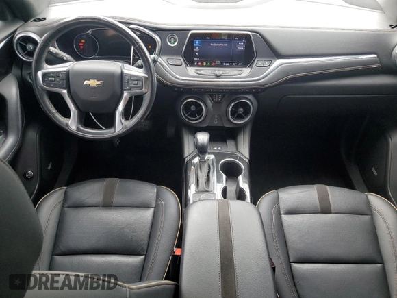 2022 Chevrolet Blazer Premier with VIN 3GNKBFRS2NS141816, listed as a Copart auction lot 81616004 with 52,885 mi miles and Non repairable. Bid and sale history available at DreamBid. Image 8.