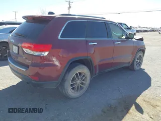 2017 Jeep Grand Cherokee Limited with VIN 1C4RJEBG3HC920436, listed as a IAAI auction lot 41724002 with 77,716 mi miles. Bid and sale history available at carsss.com. Image 4.