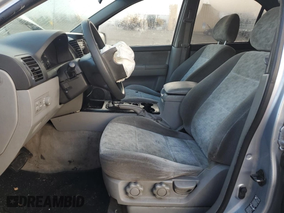 2005 Kia Sorento LX z VIN KNDJC733455442137, wystawiony jako Copart lot #46496065 z przebiegiem 118 299 mil mil oraz Szkoda całkowita • Salvage title. Historia ofert i sprzedaży dostępna na DreamBid. Obrazek 7.