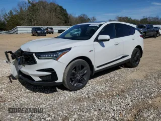 2020 Acura RDX w/A-Spec Pkg with VIN 5J8TC2H62LL025883, listed as a Copart auction lot 45954945 with 101,167 mi miles and Salvage Title. Bid and sale history available at carsss.com. Image 1.