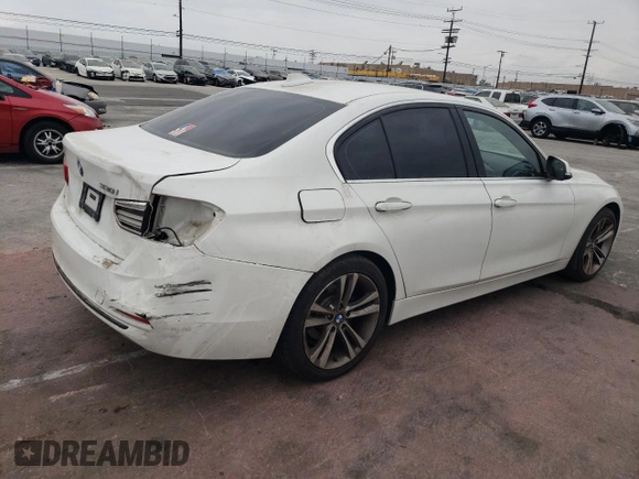 2018 BMW 3 Series 330i with VIN WBA8B9G57JNU57523, listed as a Copart auction lot 71773014 with 66,035 mi miles and Salvage Title. Bid and sale history available at carsss.com. Image 3.