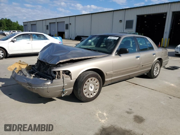2003 Ford Police Interceptor Street Appear with VIN 2FAFP71W73X148322, listed as a Copart auction lot 55573035 with 268,812 mi miles and Salvage title. Bid and sale history available at DreamBid. Image 1.