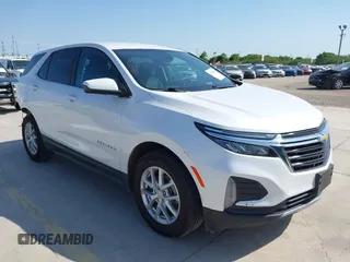 2024 Chevrolet Equinox LT with VIN 3GNAXKEG5RS120231, listed as a IAAI auction lot 42182658 with 27,987 mi miles and . Bid and sale history available at DreamBid. Image 1.