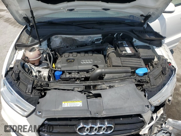 2017 Audi Q3 Premium with VIN WA1BCCFS7HR014683, listed as a Copart auction lot 54739465 with 64,917 mi miles and Salvage title. Bid and sale history available at DreamBid. Image 12.