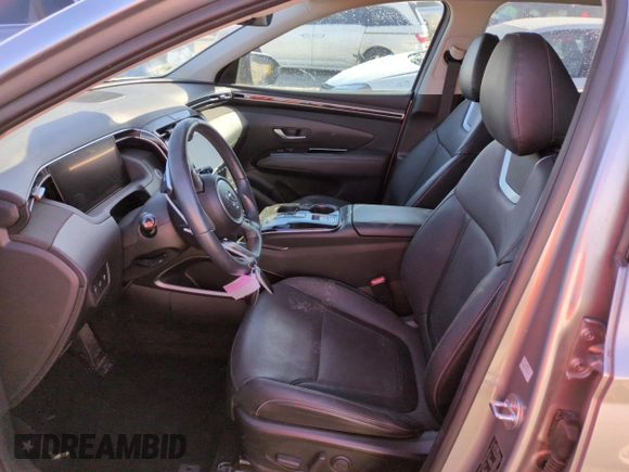 2023 Hyundai Tucson Limited with VIN 5NMJECAE0PH266341, listed as a Copart auction lot 47042475 with 15,248 mi miles and Salvage Title. Bid and sale history available at DreamBid. Image 7.