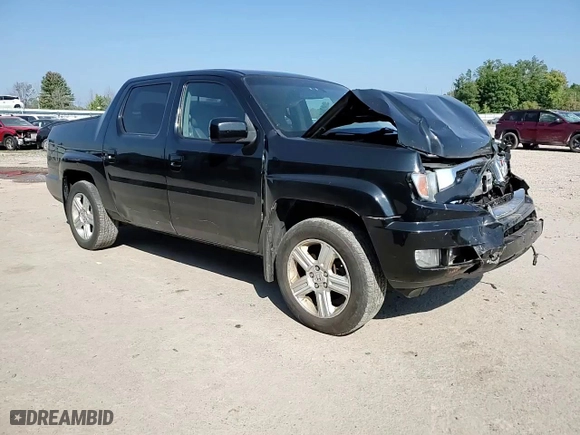 2011 Honda Ridgeline RTL with VIN 5FPYK1F57BB451119, listed as a Copart auction lot 72196924 with 114,736 mi miles and Salvage Title. Bid and sale history available at carsss.com. Image 10.