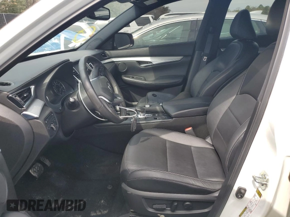 2021 Infiniti QX50 Luxe with VIN 3PCAJ5BB9MF121288, listed as a Copart auction lot 50783525 with 86,348 mi miles and Salvage Title. Bid and sale history available at DreamBid. Image 7.