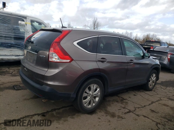 2014 Honda CR-V EX-L with VIN 5J6RM4H71EL070935, listed as a Copart auction lot 47601575 with 76,785 mi miles and Salvage Title. Bid and sale history available at carsss.com. Image 3.