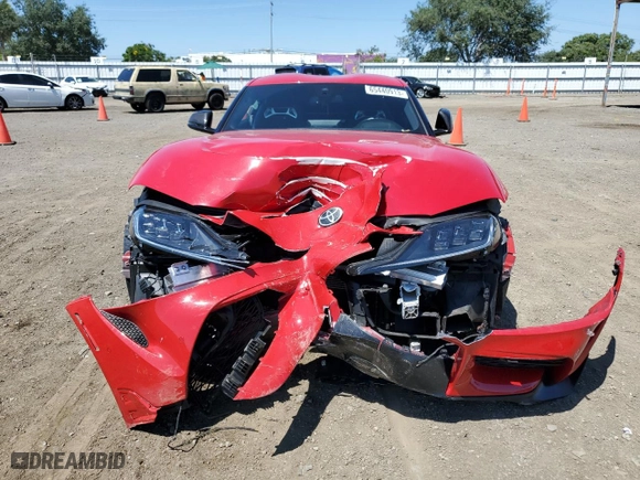 2020 Toyota GR Supra 3.0 with VIN WZ1DB4C09LW020555, listed as a Copart auction lot 65440913 with 0 mi miles. Bid and sale history available at carsss.com. Image 5.
