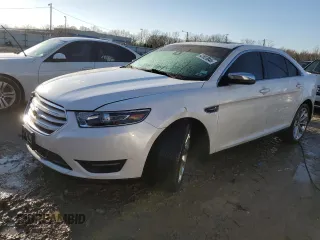 2015 Ford Taurus Limited with VIN 1FAHP2F8XFG209341, listed as a Copart auction lot 42922845 with 129,686 mi miles and Salvage title. Bid and sale history available at DreamBid. Image 1.
