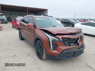 2019 Cadillac XT4 AWD Sport with VIN 1GYFZFR45KF111601, listed as a IAAI auction lot 41635717 with 1 mi miles. Bid and sale history available at carsss.com. Image 1.