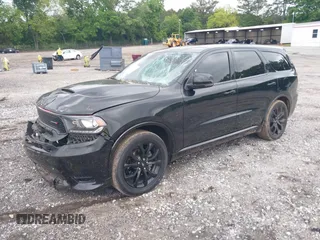 2020 Dodge Durango GT with VIN 1C4RDHDG3LC408187, listed as a IAAI auction lot 42201029 with 50,682 mi miles and . Bid and sale history available at DreamBid. Image 2.