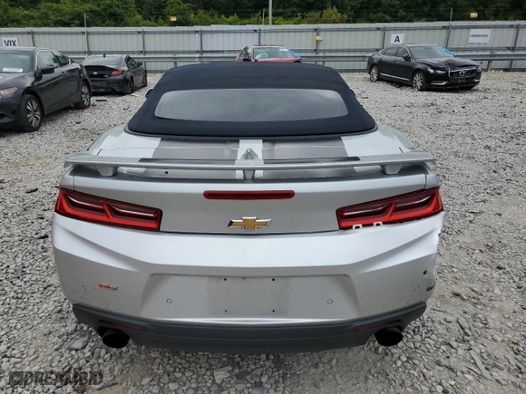 2018 Chevrolet Camaro 2LT with VIN 1G1FD3DX8J0100011, listed as a Copart auction lot 57091813 with 80,917 mi miles. Bid and sale history available at carsss.com. Image 6.