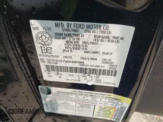 2013 Ford F-150 XL с VIN 1FTFW1ET4DKD67088, выставлен на аукционе IAAI как лот 42384597 с пробегом 167 654 миль миль и . История ставок и продаж доступна на DreamBid. Изображение 9.