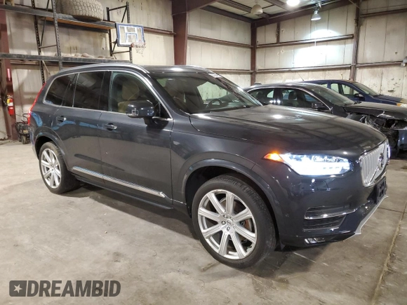 2017 Volvo XC90 Inscription with VIN YV4A22PL6H1167136, listed as a Copart auction lot 57564195 with 98,107 mi miles and Salvage title. Bid and sale history available at DreamBid. Image 4.