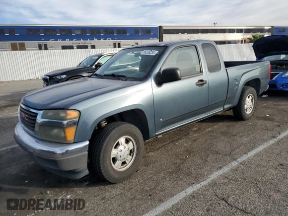 2007 GMC Canyon SLE1 with VIN 1GTCS199678123859, listed as a Copart auction lot 86605234 with 391,177 mi miles and Clean Title. Bid and sale history available at carsss.com. Image 1.