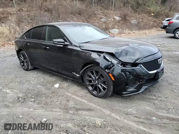 2023 Cadillac CT5 Sport with VIN 1G6DU5RK3P0105278, listed as a Copart auction lot 80003734 with 27,806 mi miles and Salvage Title. Bid and sale history available at DreamBid. Image 13.