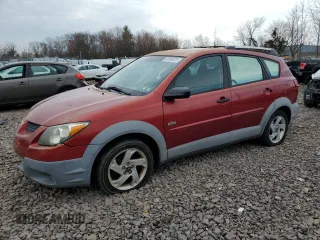 2003 Pontiac Vibe with VIN 5Y2SL628X3Z454651, listed as a Copart auction lot 50880325 with 95,707 mi miles and Salvage Title. Bid and sale history available at carsss.com. Image 1.